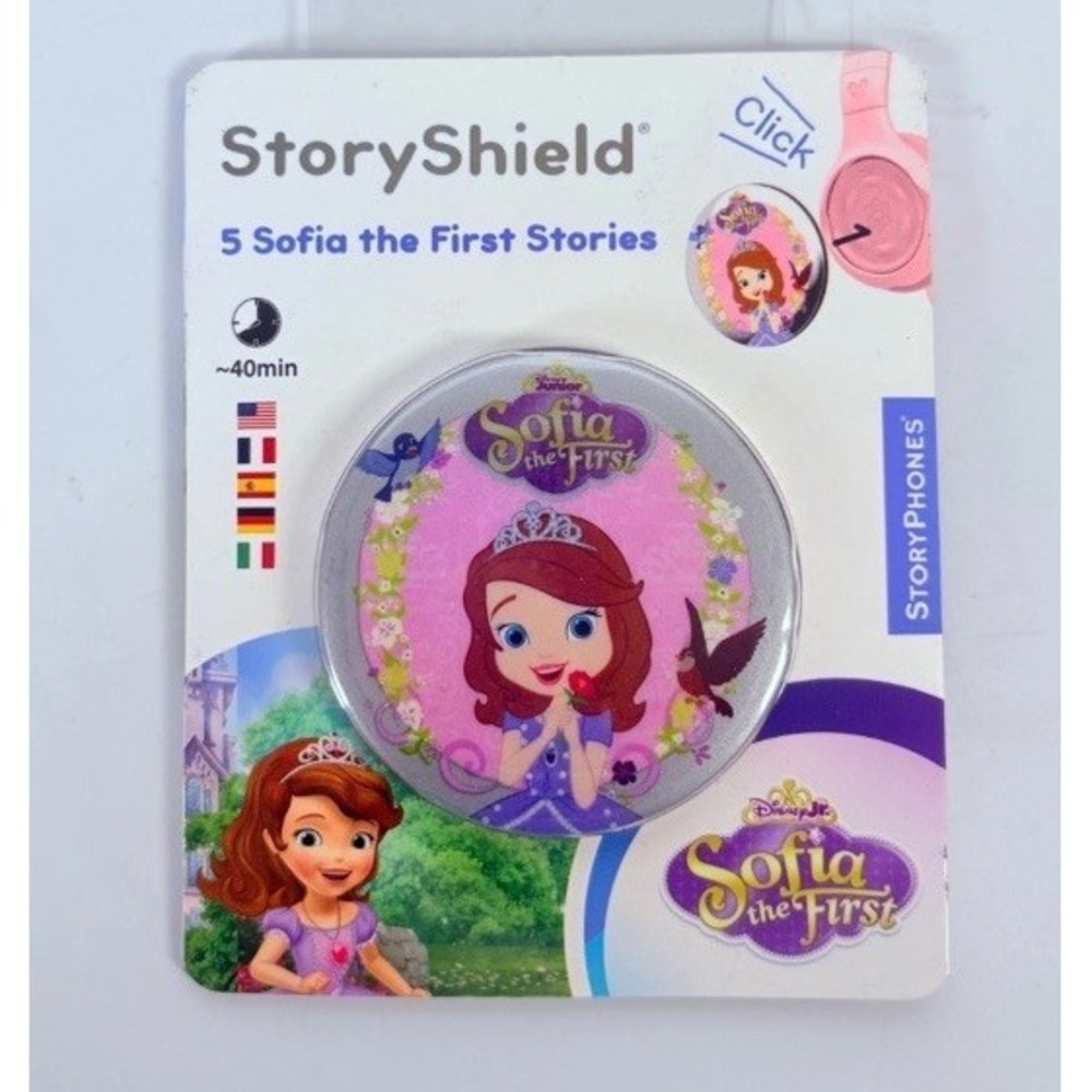 STORYPHONES StoryShield Screen-Free Audio Storytelling Disks Sofia the First
